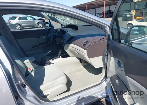 2012 Honda Civic Lx из США, поврежденный, VIN 19XFB2F59CE369180